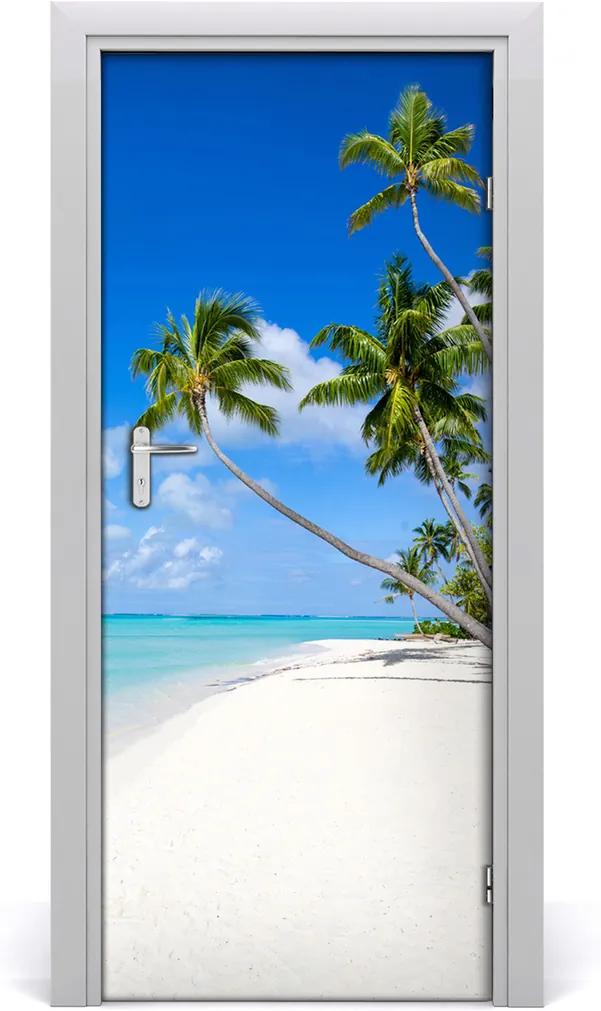 Fototapeta na dveře samolepící Tropická pláž