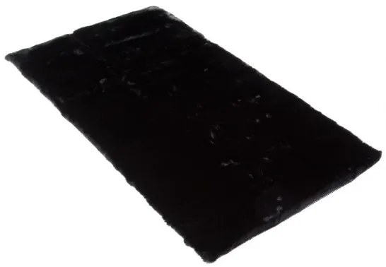 Koberec RABBIT FUR čierny