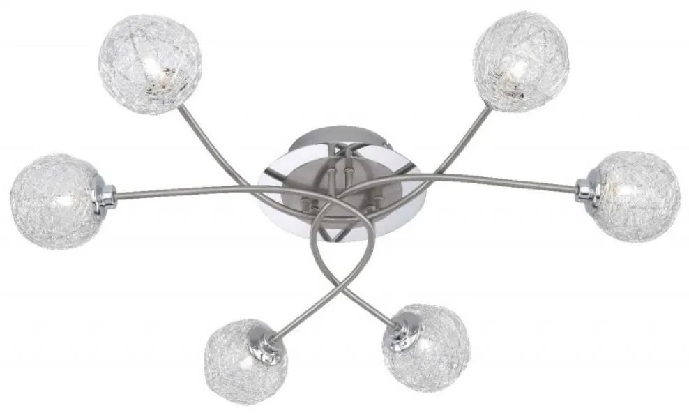 Paul Neuhaus 6796-55 - Prisadený luster WOMBLE 6xG9/28W/230V