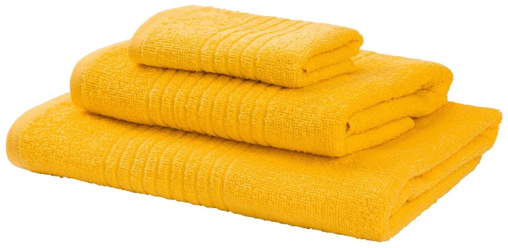 MIOMARE® Froté uterák, 6-dielna súprava, žltá (100273739)