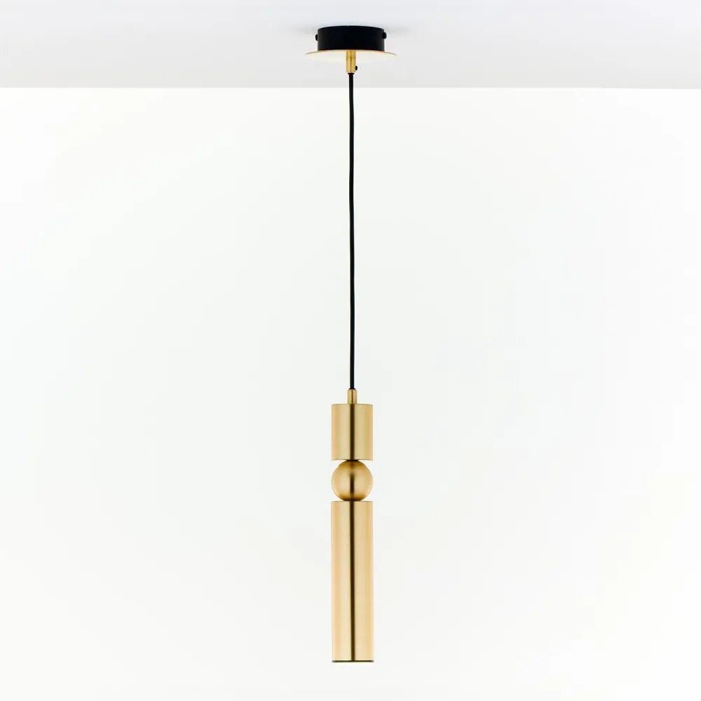 Jupiter 2009 - Luster na lanku ALAS 1xGU10/10W/230V zlatá