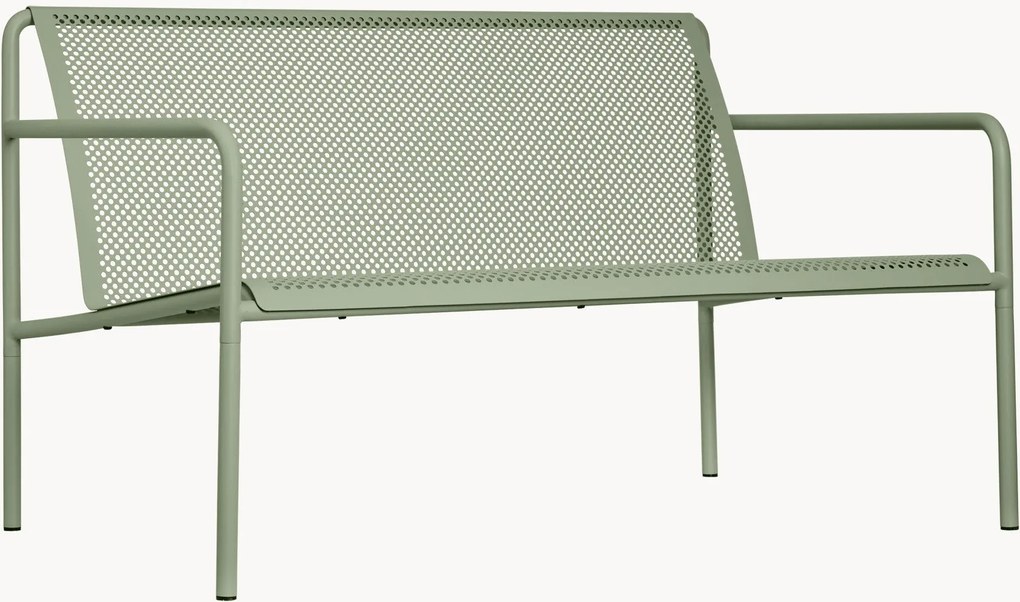 Oceľová záhradná pohovka Dapple (2-miestna)