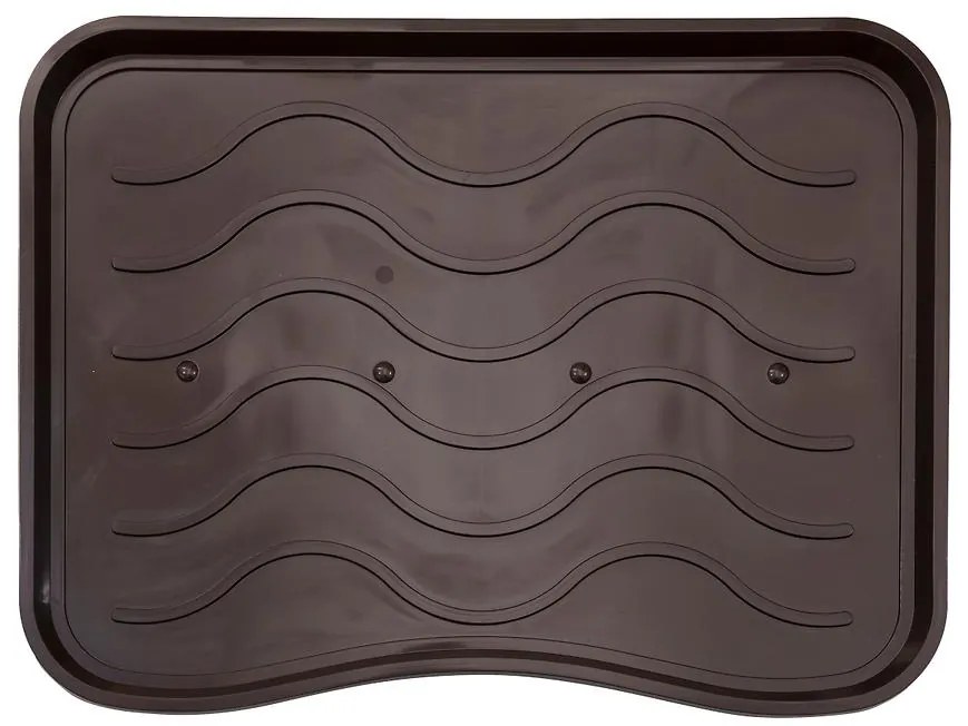 Odkvapkávač na topánky 38x50 hnedá fala