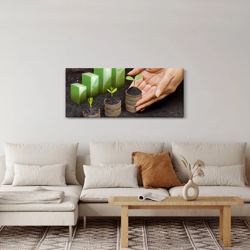 Obraz - Rast (120x50 cm)