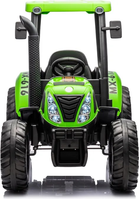 LEAN CARS Elektrický traktor A011 24V, zelený
