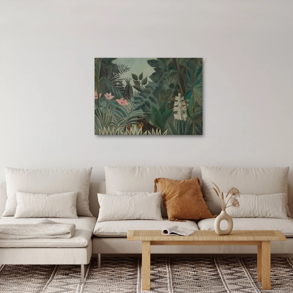 Obraz - Henri Rousseau, The Equatorial Jungle, reprodukcia (70x50 cm)