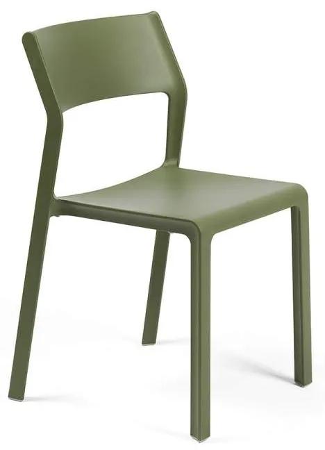 NARDI TRILL plastová stolička Farba: Zelená