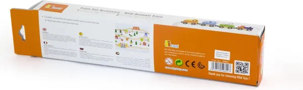 Magnetický vláčik Viga 50822 zoo