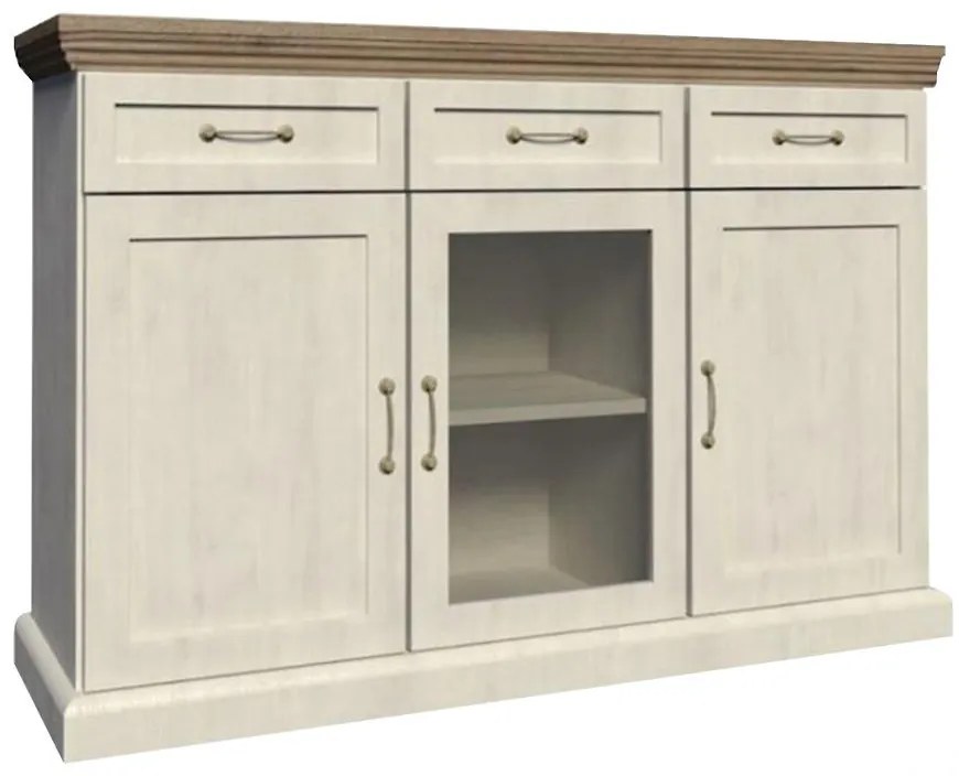 Komoda Royal K1S severská borovica/divoký dub