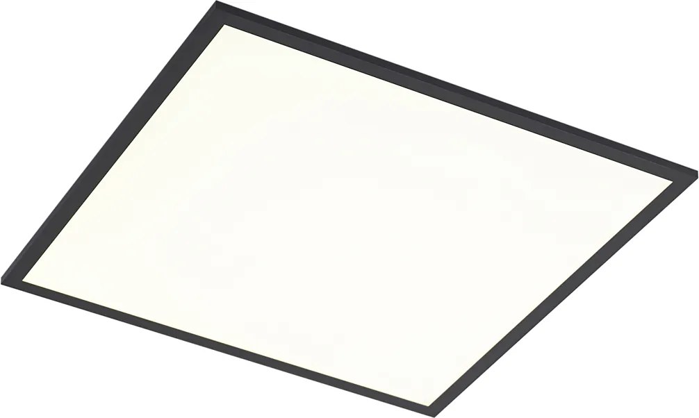 LED panel čierny štvorcový vrátane LED 3-stupňové stmievanie - Reeves