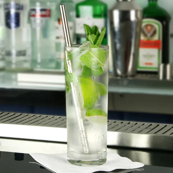 Bar@drinkstuff 47 Ronin nerezové slamky 21,5cm / 8.5inch Množstvo: 1 ks