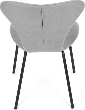 Jedálenská stolička strieborná CT-S8010 SIL2
