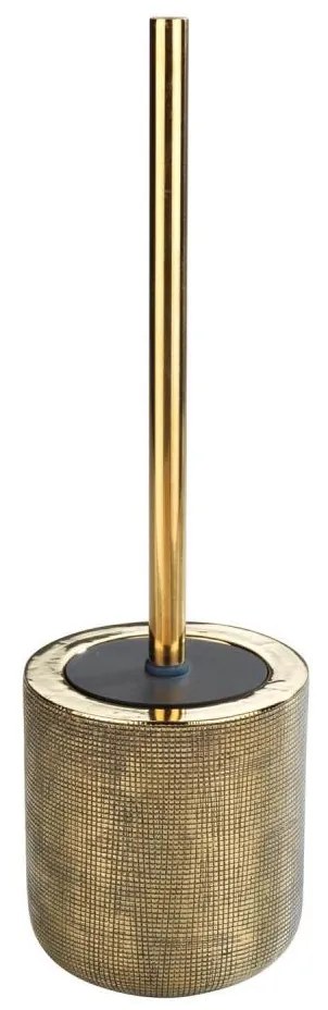 WENKO 24403100 - WC kefa RIVARA 11,5x40 cm zlatá