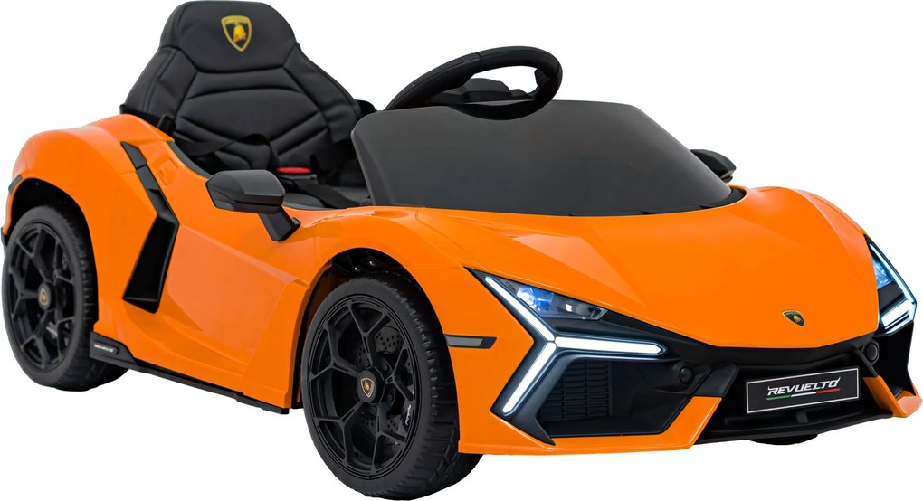 Ramiz Lamborghini Revuelto vozidlo Oranžová
