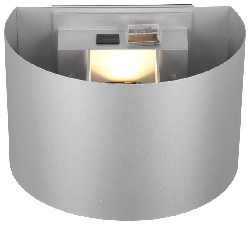 LED nástenné vonkajšie svietidlo so senzorom pohybu (výška 10 cm) Talent – Reality