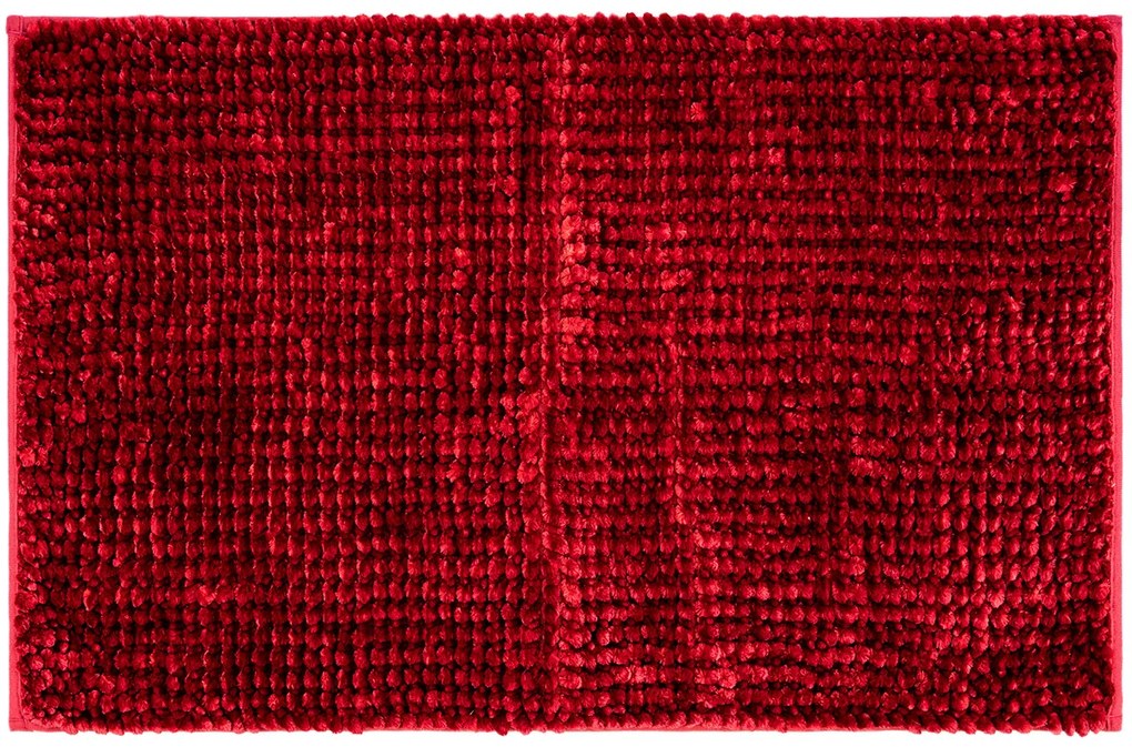 Bo-ma Kúpeľňová predložka Ella micro červená, 50 x 80 cm