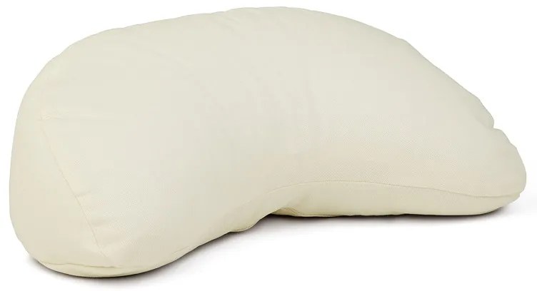 Bodhi Yoga cestovný meditačný vankúš YOGI MOON Mini ECO plnený pohánkou 33 x 13 x 17 cm Farba: Béžová (ecru)