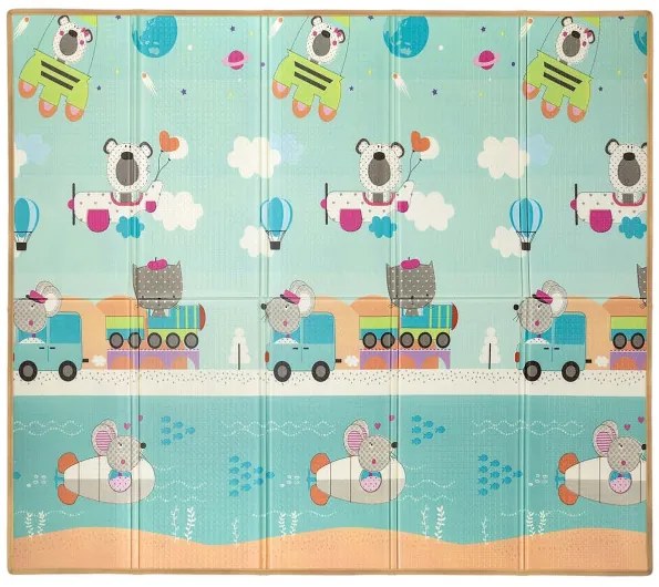 Hracia podložka pre deti Play Circus and Travel T1