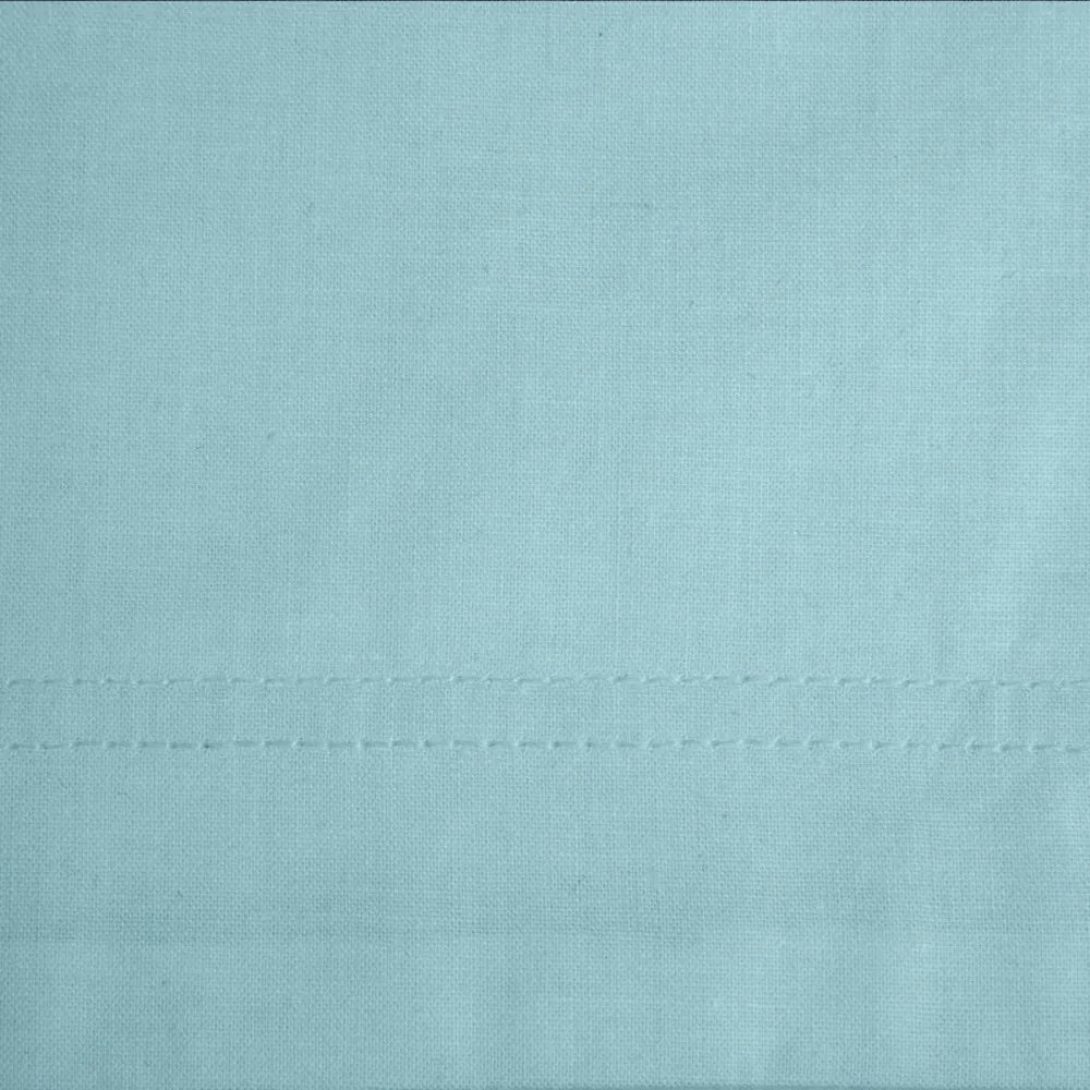 Krásna jednofarebná modrá bavlnená obliečka na prikrývku Šírka: 140 cm | Dĺžka: 200 cm