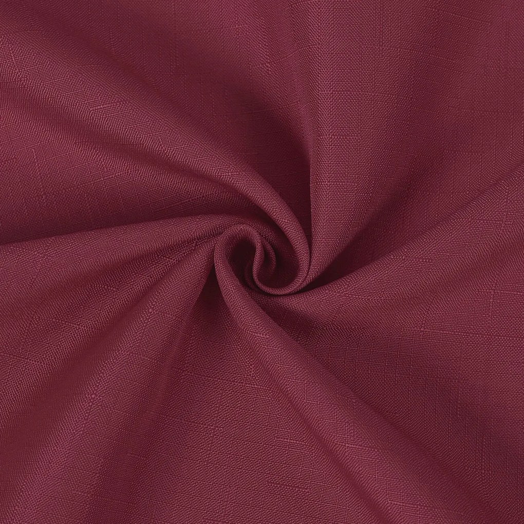 Goldea oválny teflónový obrus - bordó 140 x 280 cm