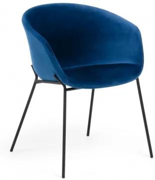 YVETTE ZAMAT stolička Modrá