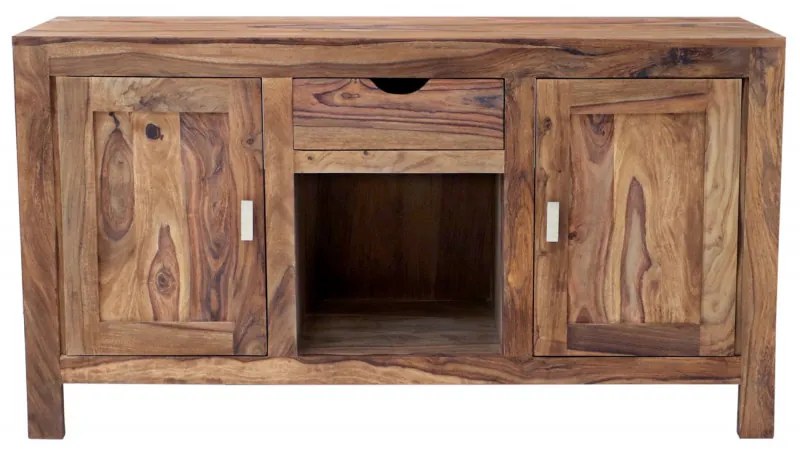 Skrinka pod umývadlo Amba 130x70x45 z indického masívu palisander Svetlomedová
