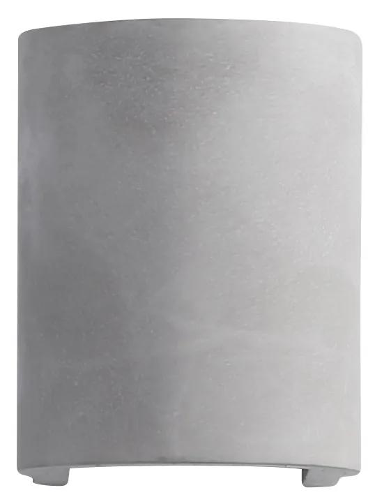 Nova Luce Svietidlo CADMO R WALL GREY nástenné, IP 65, 6 W 9162141