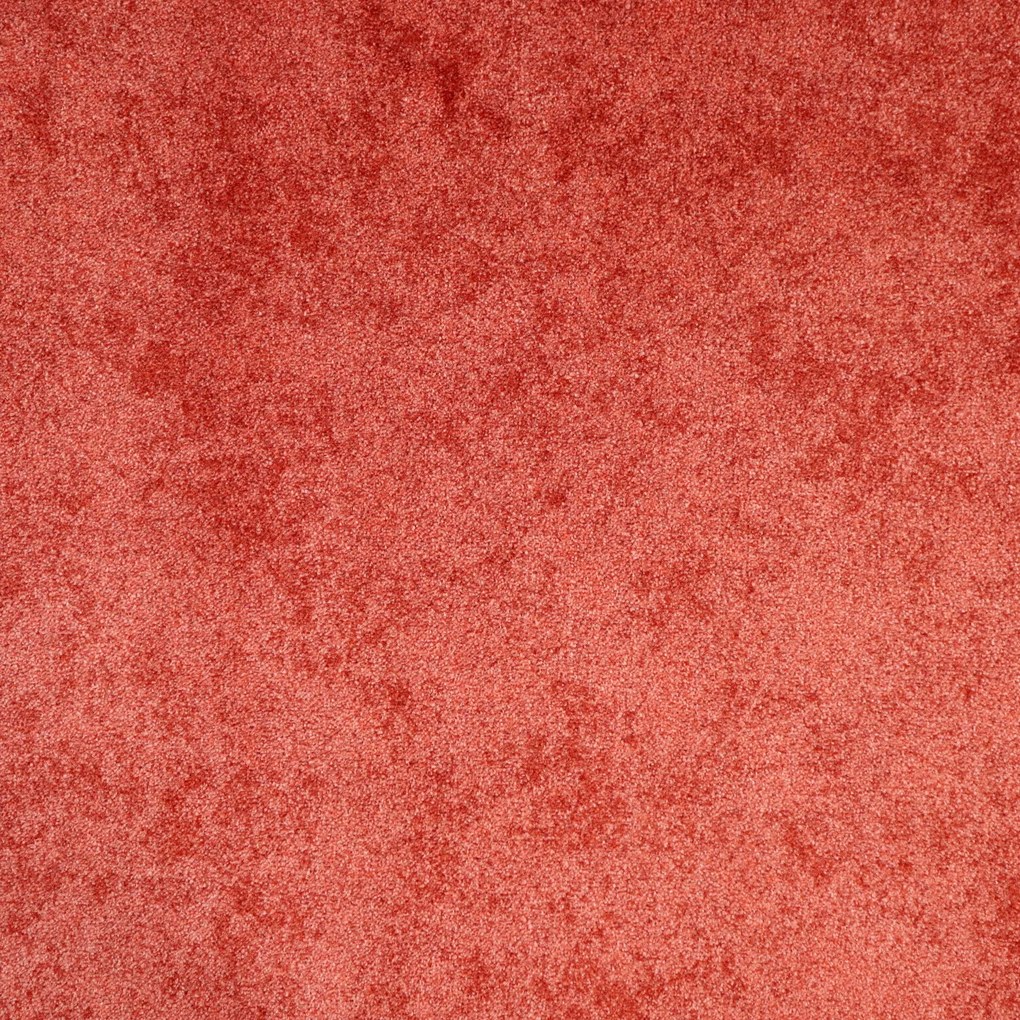 ITC, Metrážny koberec Serenade 316, na mieru, šíře 4m, oranžová, filc, obývacia izba