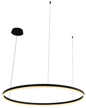 LED Stmievateľný luster na lanku LED/55W/230V 3000-6500K + diaľkové ovládanie