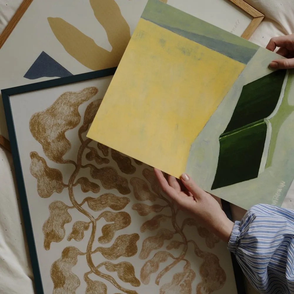 The Poster Club Plagát The Book by Hanna Peterson 50x70 cm