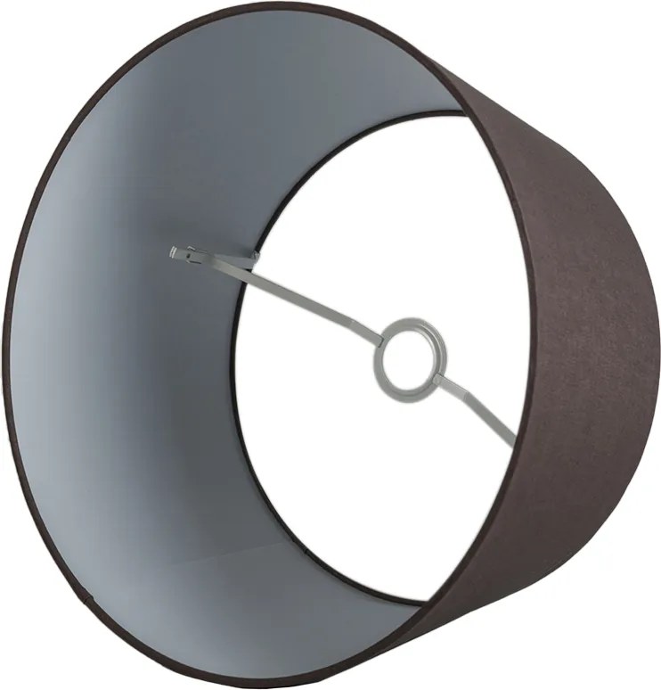 Tienidlo na lampu z ľanu hnedé 45/25