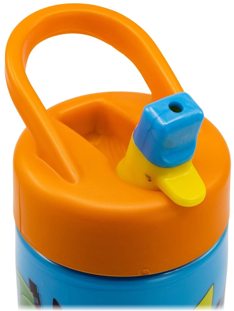 Športová fľaša na pitie Pokémon so slamkou