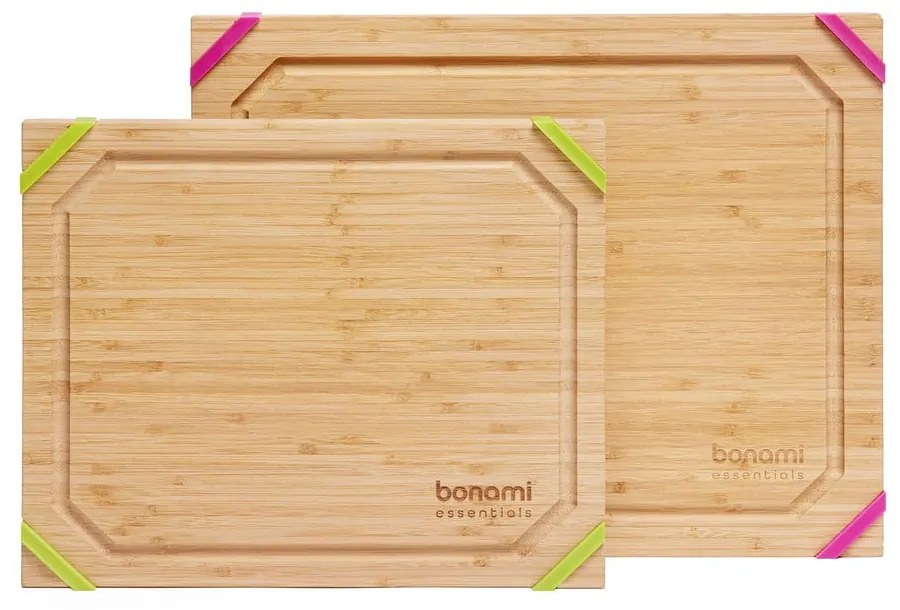 Bambusové doštičky na krájanie v súprave 2 ks – Bonami Essentials