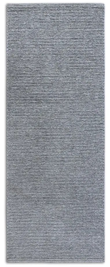 Sivý ručne tkaný vlnený behúň 80x200 cm Francois – Villeroy&amp;Boch