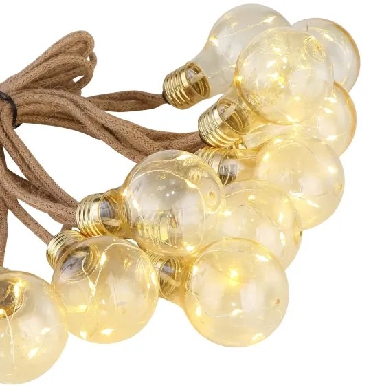 Globo 33694-10 - LED Solárna dekoračná reťaz 50xLED/0,06W/3,2V IP44