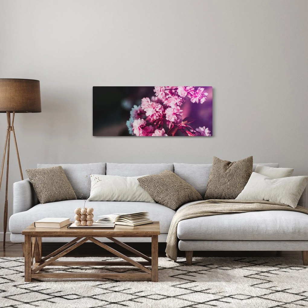 Obraz kvetov stromov (120x50 cm)