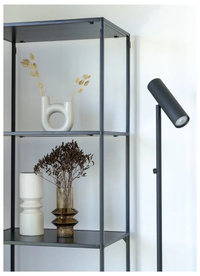 Čierna stojacia lampa (výška 150 cm) Paris – House Nordic
