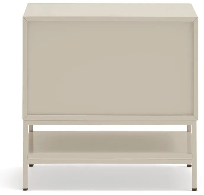 Krémový nočný stolík Platt – Teulat