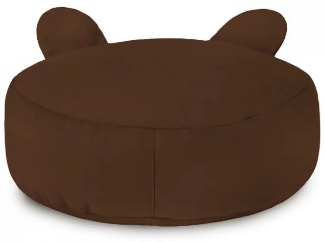 Plyšová podnožka TEDDY hnedá