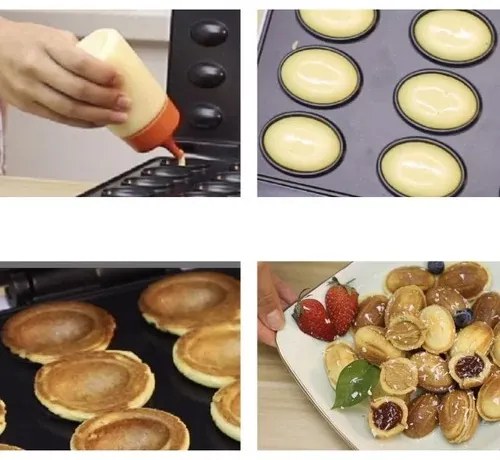 Hriankovač na pečenie cookies/orechov - forma na 24 ks - Ruhhy