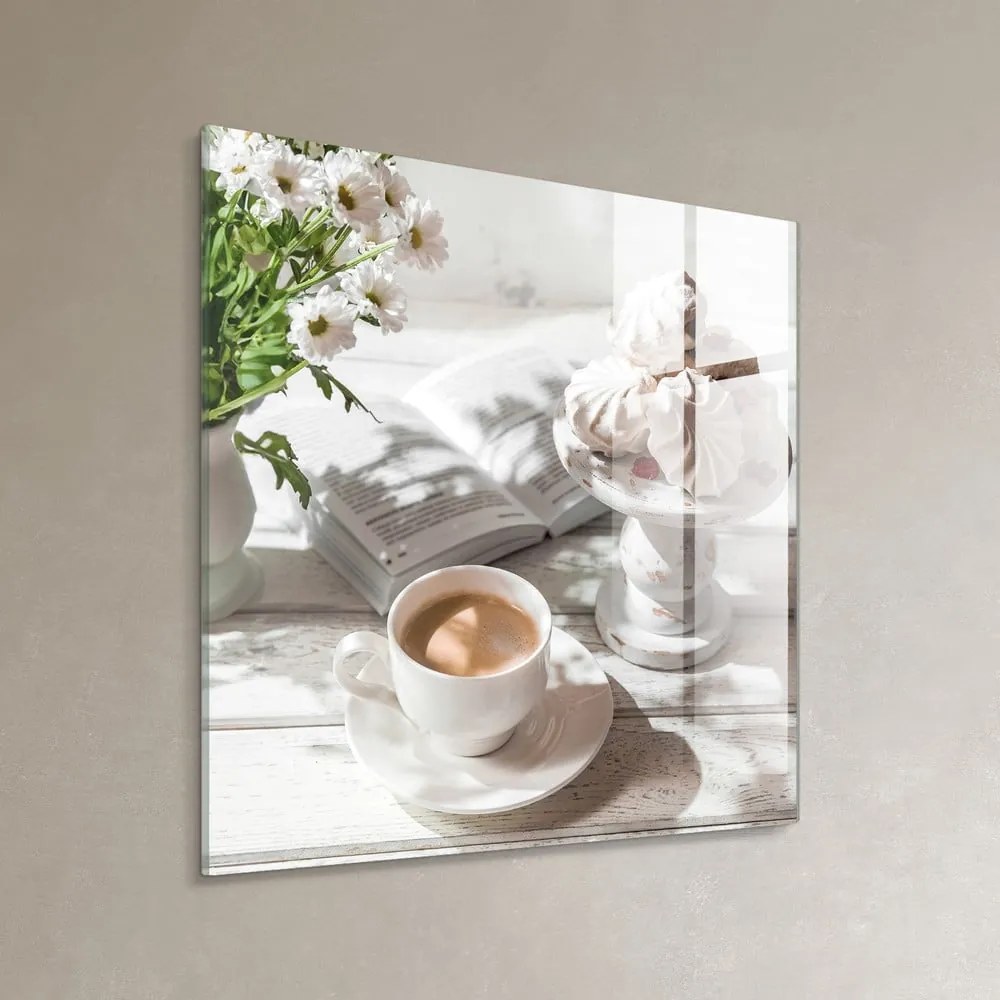 Sklenený obraz 30x30 cm Meringue – Styler