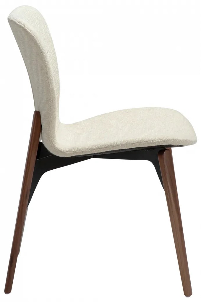 PARAGON ČALÚNENÁ STOLIČKA almond/walnut