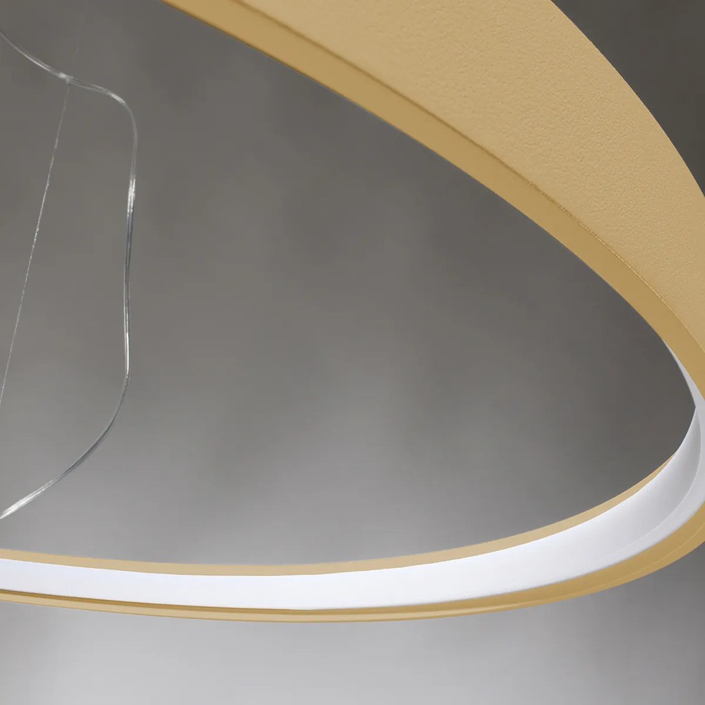 Závesné LED svietidlo Rio 78, 1x LED 50w, 3000k, g