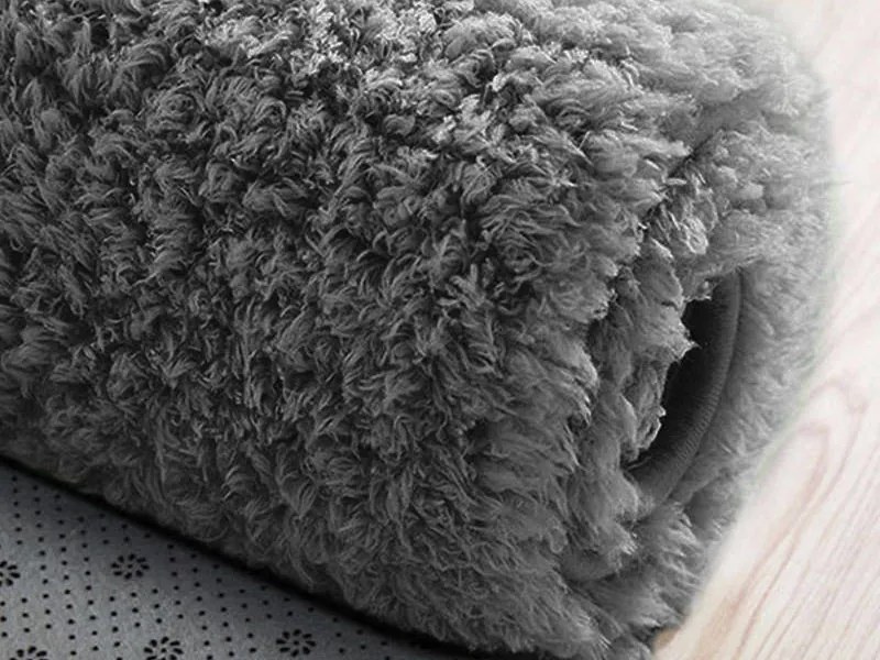 TZ Tmavosivý obdĺžnikový koberec Alpaka Rozmer: 120x170 cm