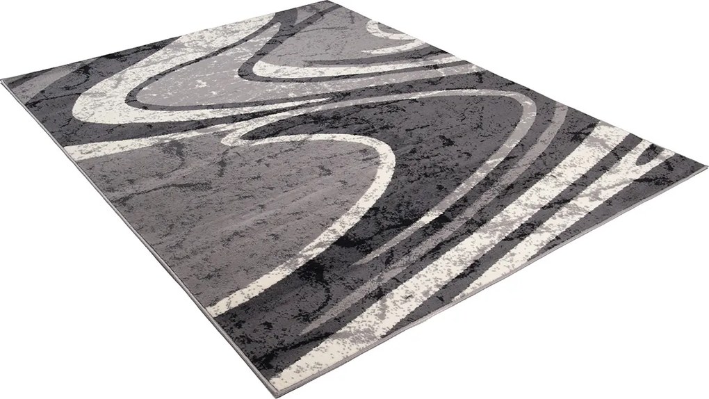 TA Koberec 2640A DARK GRAY CHEAP PP CRM Sivý Obdĺžnikový Rozmer: 120x170 cm
