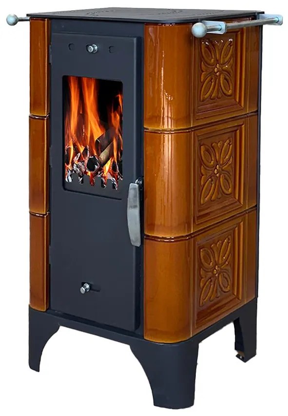 Krbové kachle Bellino Goldbrown 6 kW