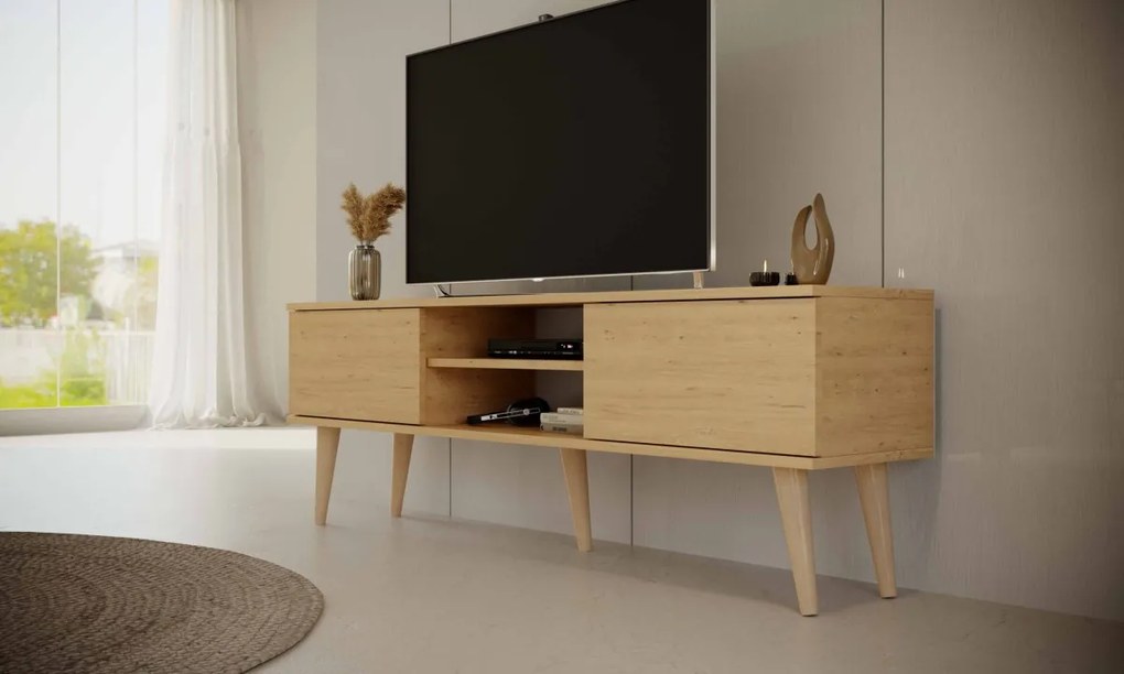 TV stolík TORONTO 160 cm dub artisan