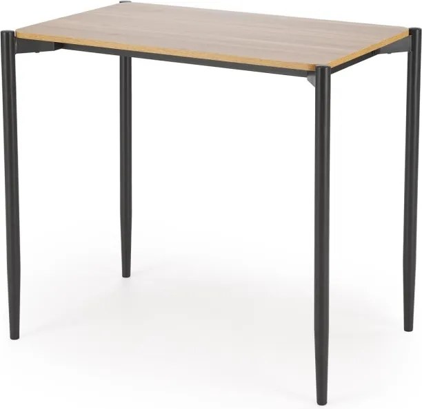 Jedálenský set pre 2 osoby NANDO dub prírodný/čierny