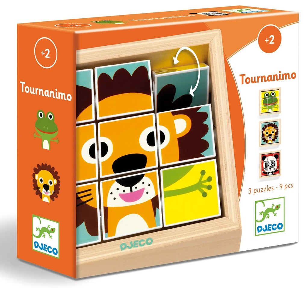 Motorická skladačka - zvieratá z prírody