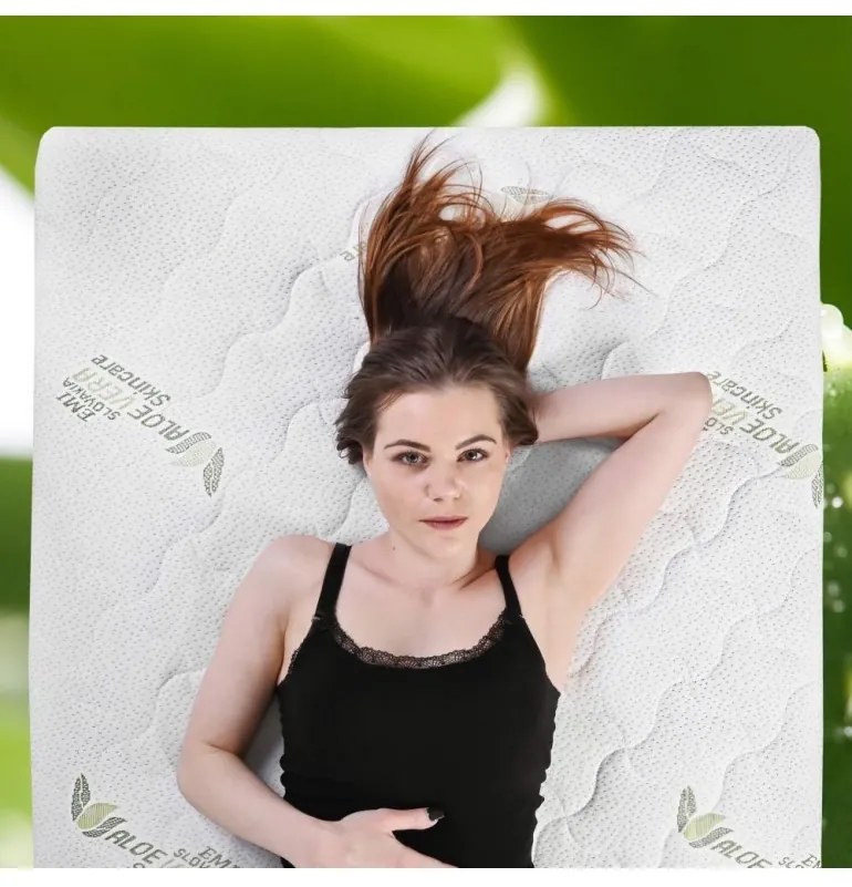 Obliečka na matrac Aloe Vera Extra EMI, 80x190 26 cm